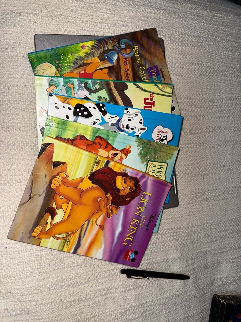 Vintage Disney's Wonderful World of Reading Hardcover Book Lot of 5